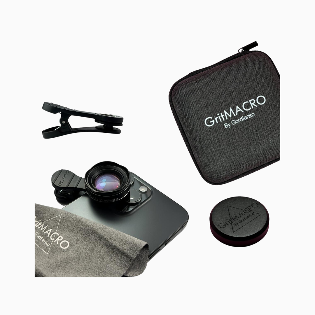 GritMACRO 4K | עדשת מאקרו לצילום נוח וטבעי