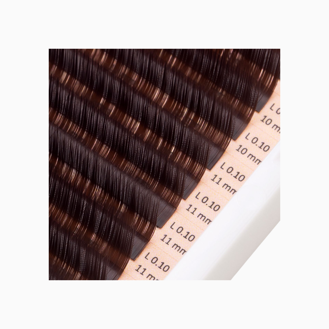Eyelash Extensions Dark Chocolate MIX | ריסים להלחמה מיקס