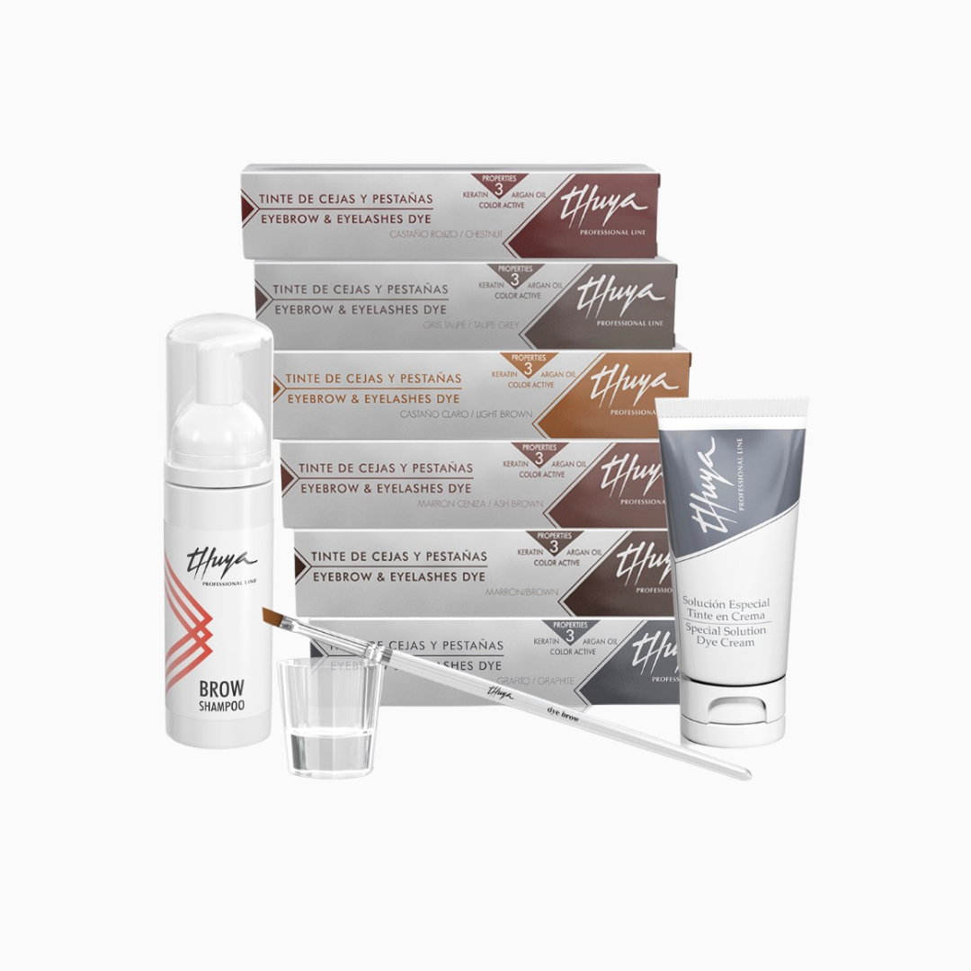 ערכת צביעה מקצועית מלאה לגבות | Eyebrows Special Color Kit M