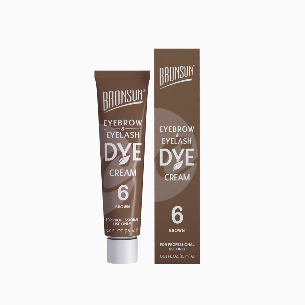 צבע קרם לגבות ולריסים | № 6 חום