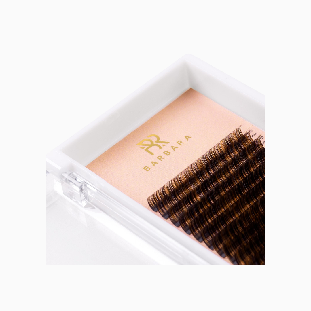 Eyelash Extensions Dark Chocolate MIX | ריסים להלחמה מיקס