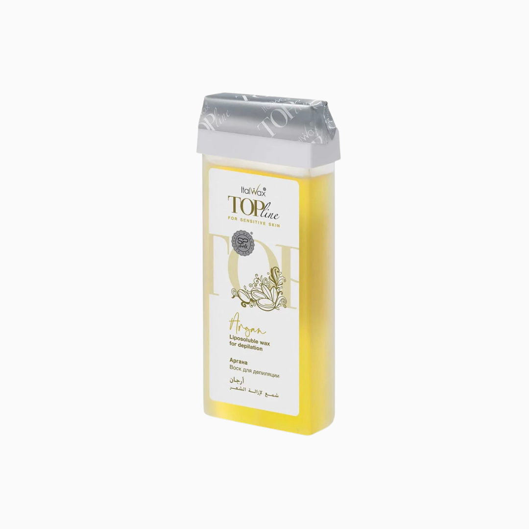 Top Line Argan Hybrid Wax Cartridge 100ml | شمع هجين بالأرغان في خرطوشة