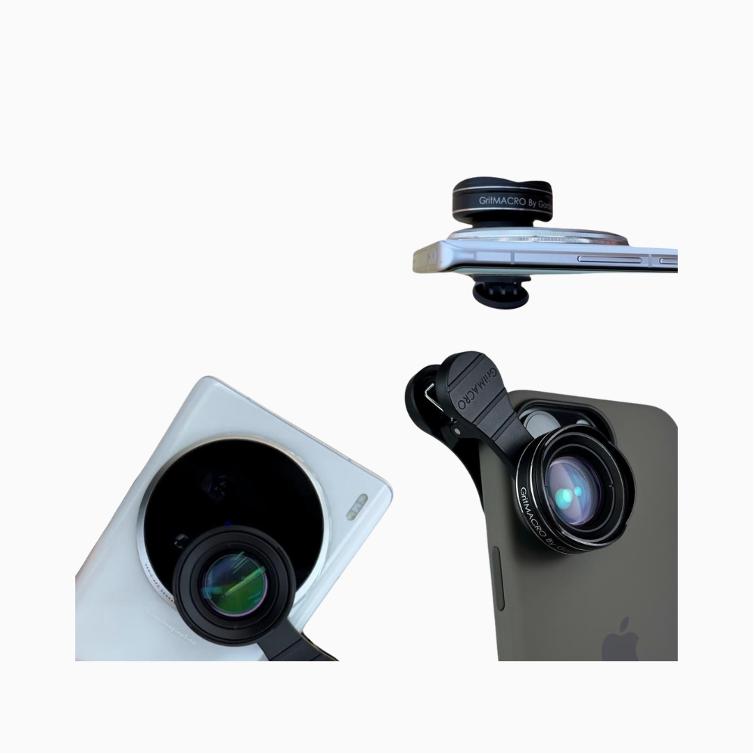 GritMACRO 4K | עדשת מאקרו לצילום נוח וטבעי