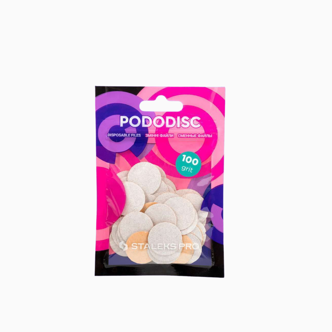 פצירות לדיסק פדיקור PODODISC M EXPERT גריט 80 (50 יח')