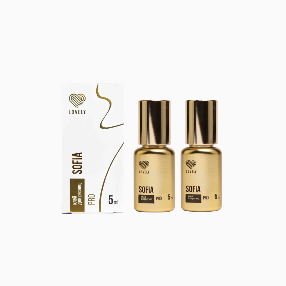 Sofia PRO | דבק להלחמת ריסים 5 מ״ל 2 יח׳