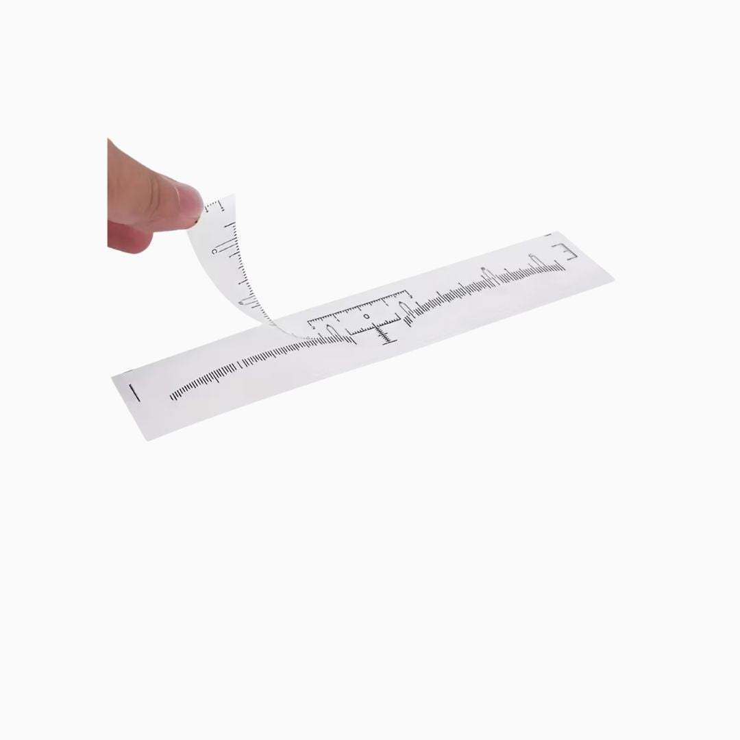 סרגלים חד-פעמיים למיפוי גבות | 25 יחידות