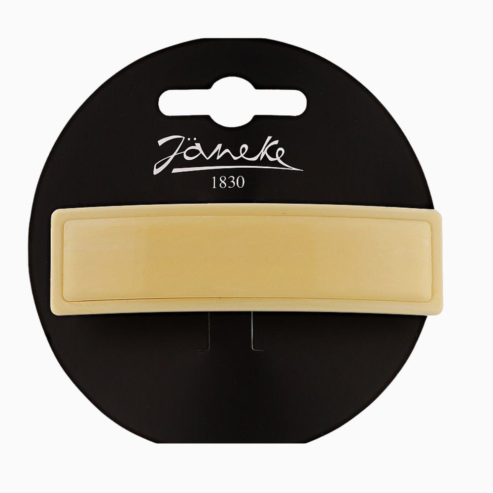 Automatic Hair Barrette Pearl Ivory