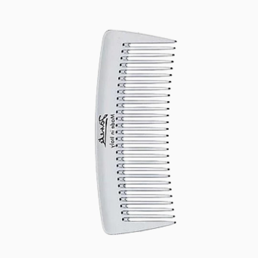 Limited Mini Wide Comb Silver | מסרק לשער