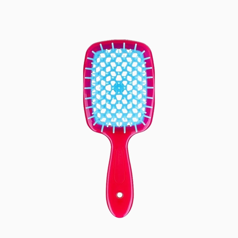 Superbrush Small Pink With Blue |  מברשת לשער