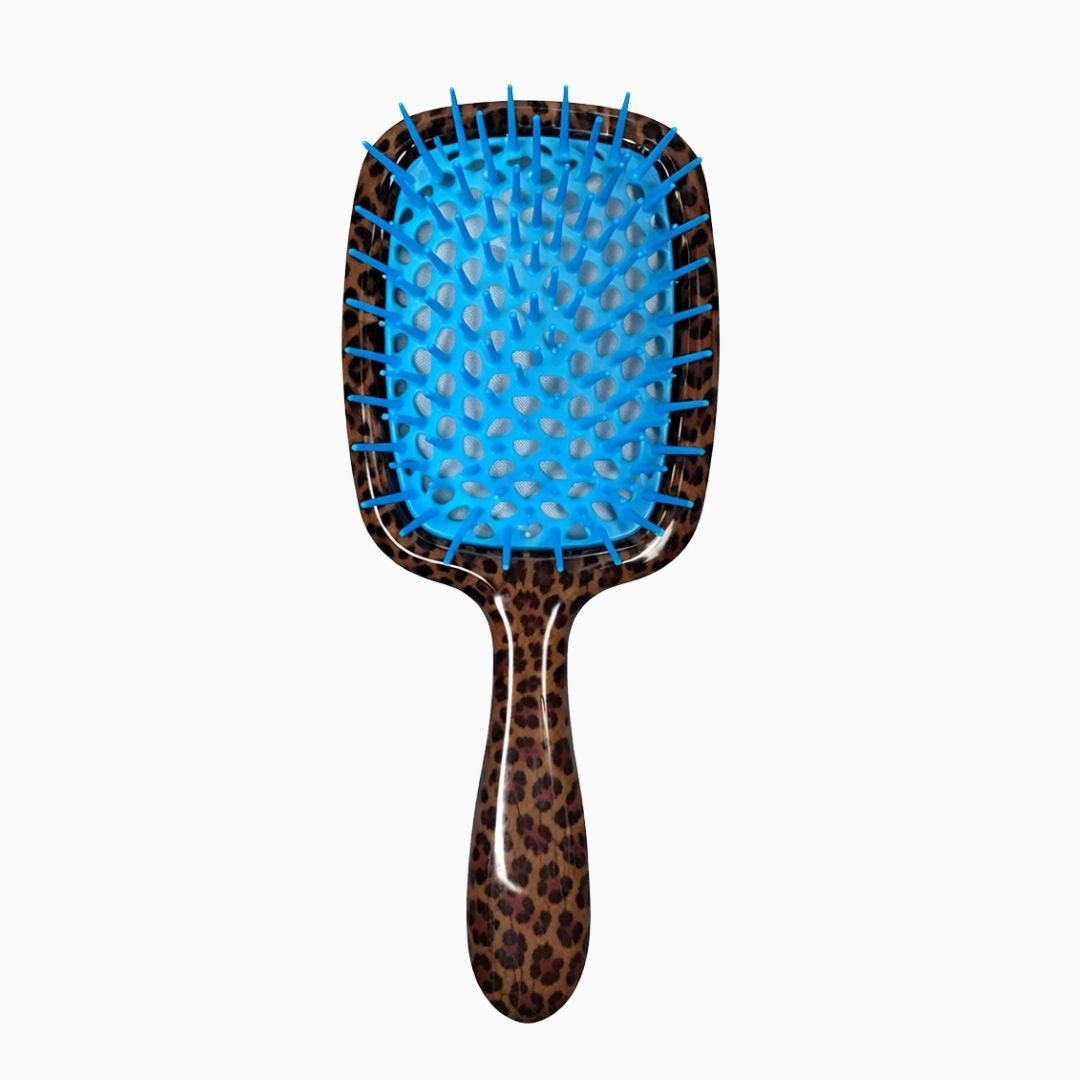 Superbrush Limited leopard With Blue |  מברשת לשער