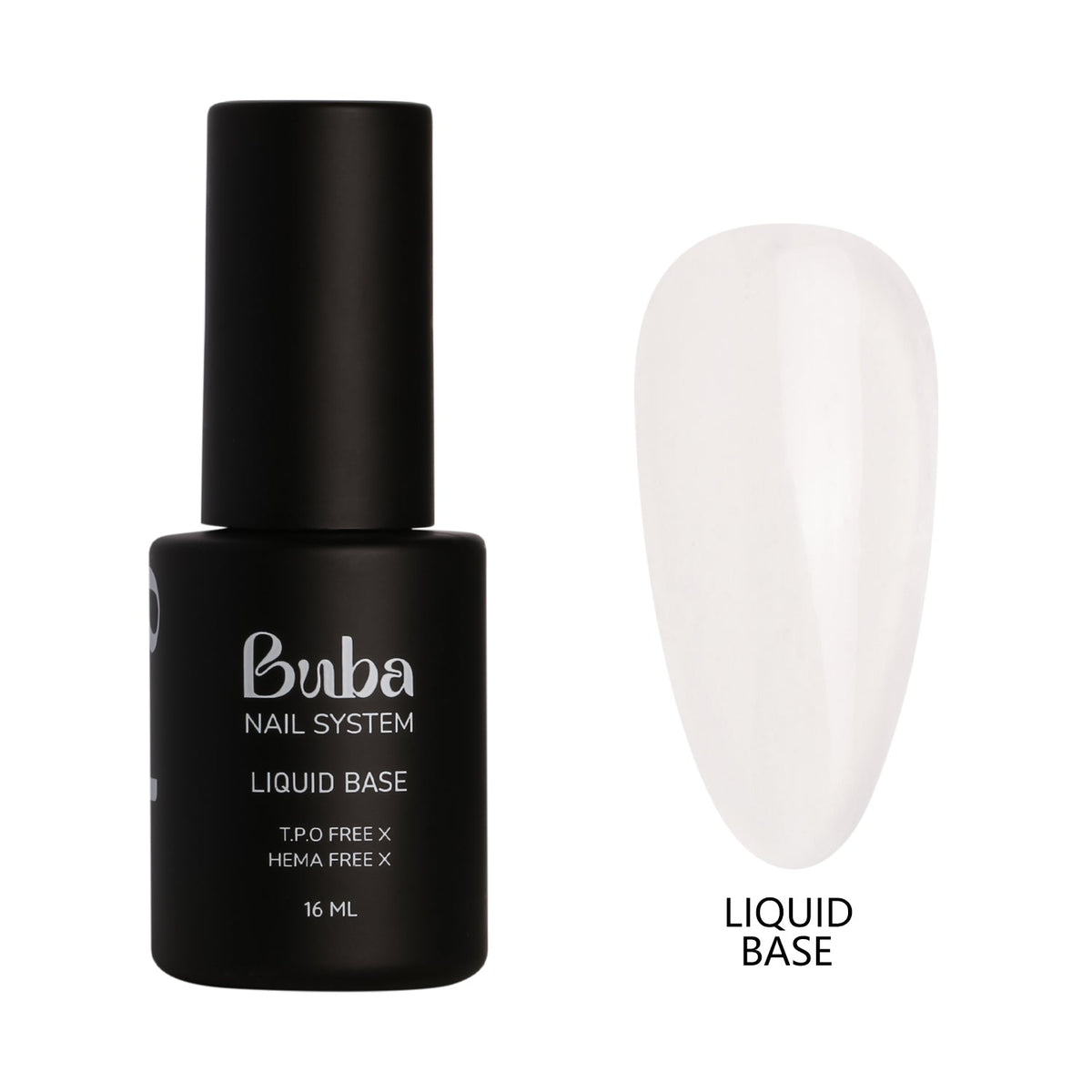 LIQUID BASE BUBA | בייס נוזלי לציפורניים 16 מ״ל
