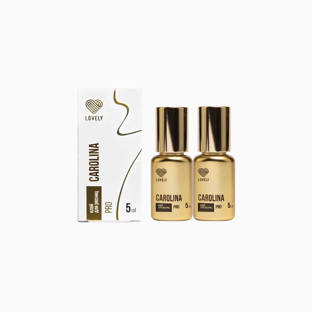 Carolina PRO | דבק להלחמת ריסים 5 מ״ל 2 יח׳