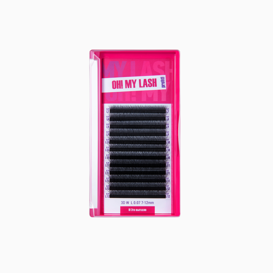 OH! MY LASH Black 3D/W | رموش جاهزة للتركيب