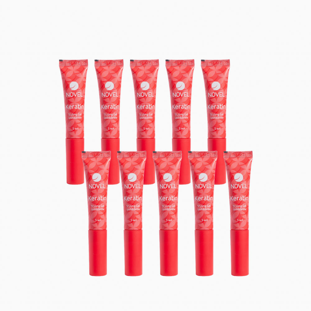 ג׳ל קרטין לעיצוב ריסים וגבות | 10 יח׳