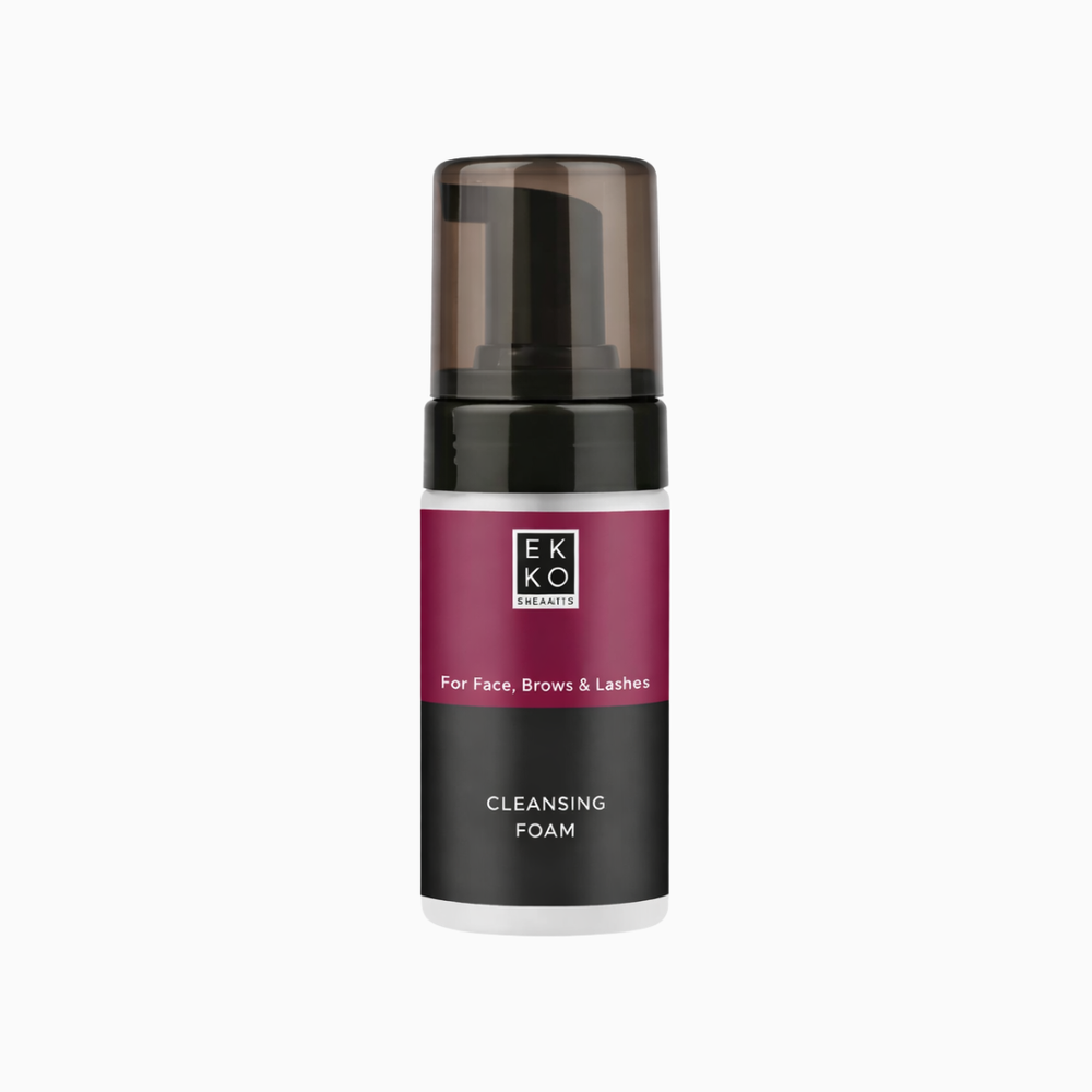 קצף ניקוי לגבות וריסים 100 מ״ל | EKKO Beaute
