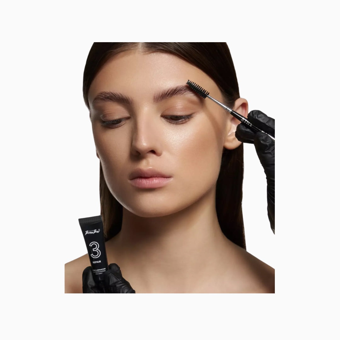 סט חומרים להרמת ריסים וגבות 1+2+3