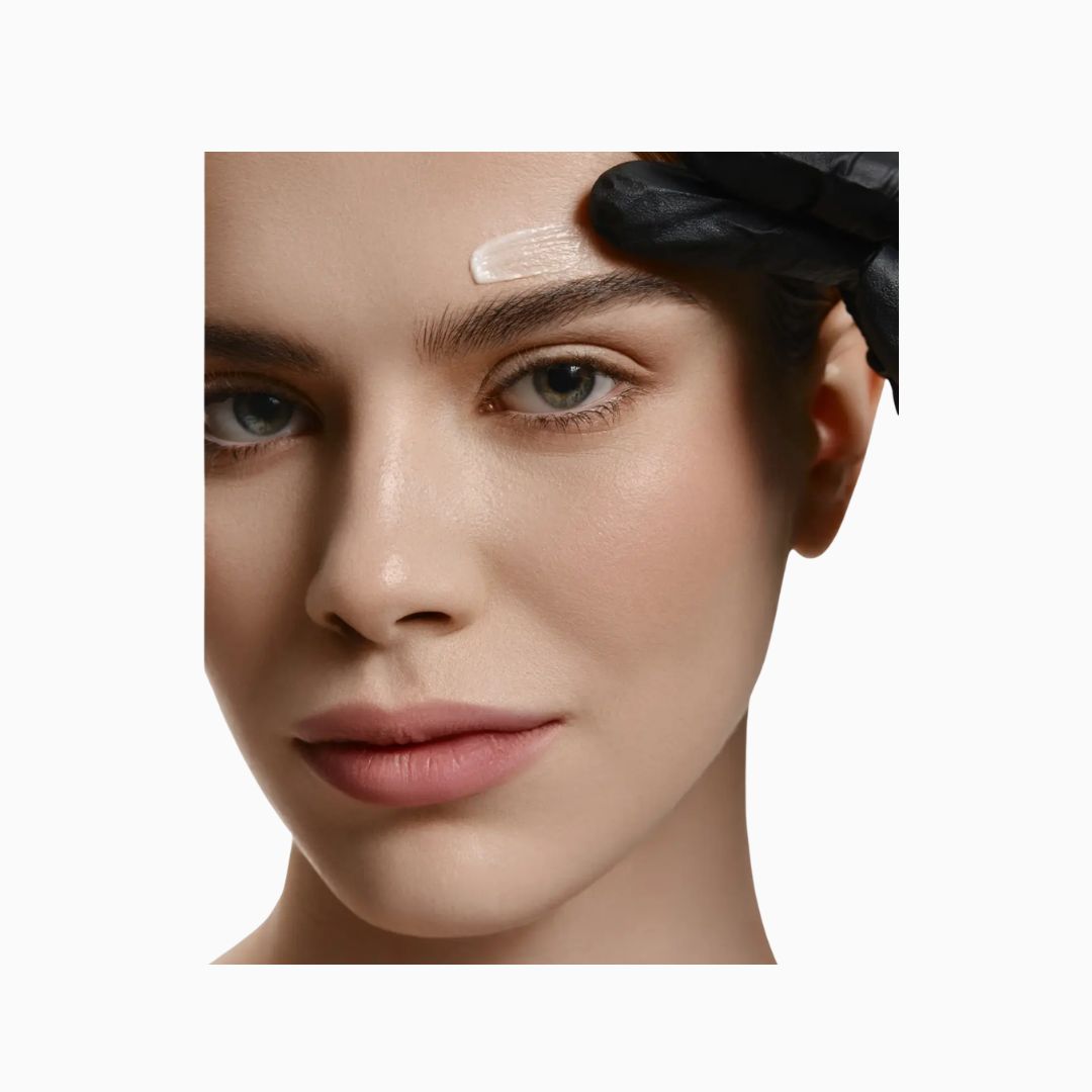 מסיר שאריות שעווה  לגבות | שלב 5