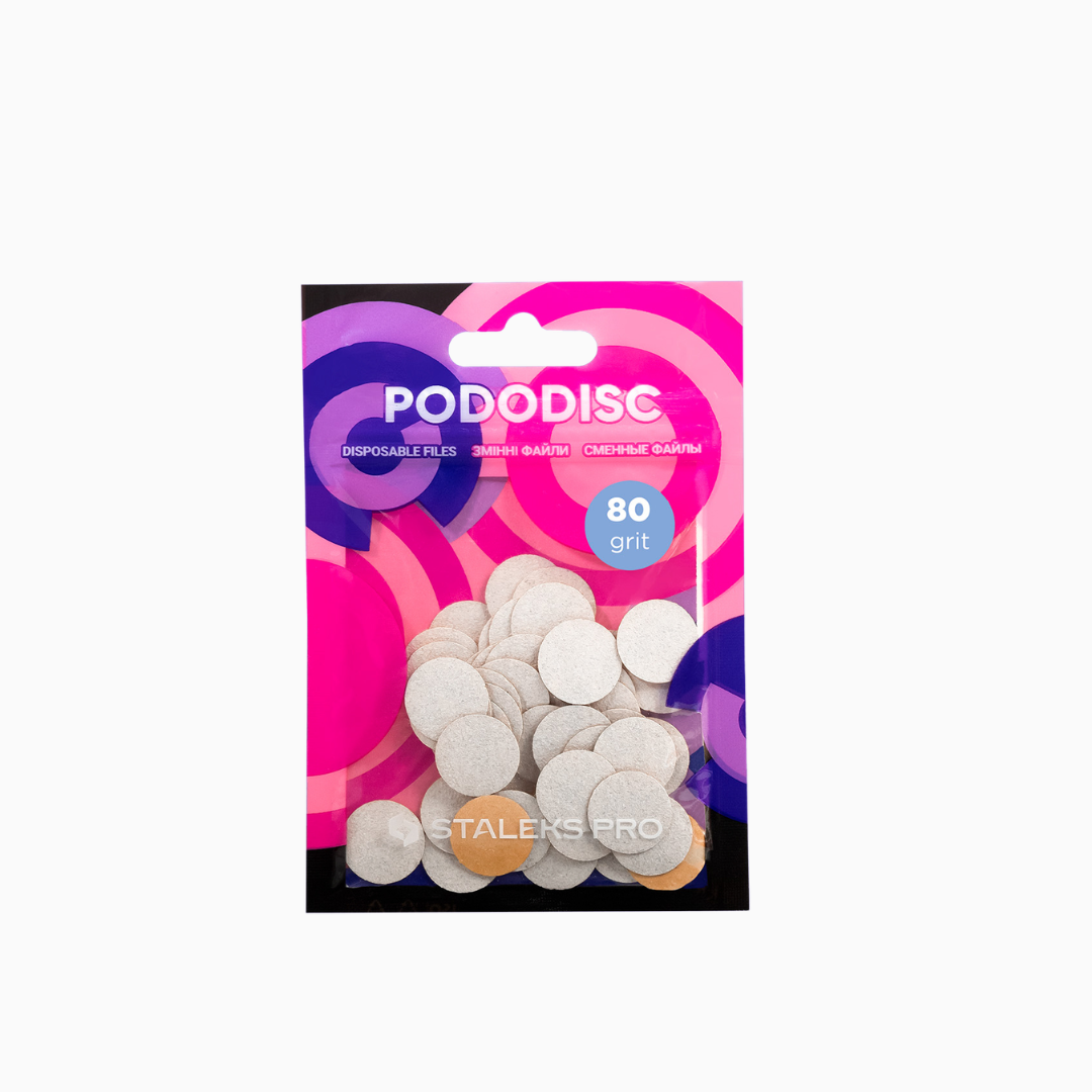 مبردات لقرص الباديكير PODODISC S EXPERT خشن 80 (50 قطعة)