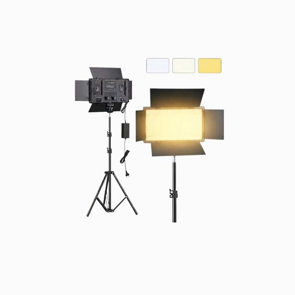 פנס תאורה מקצועי ARIEL PRO LUMINA 500X עם חצובה