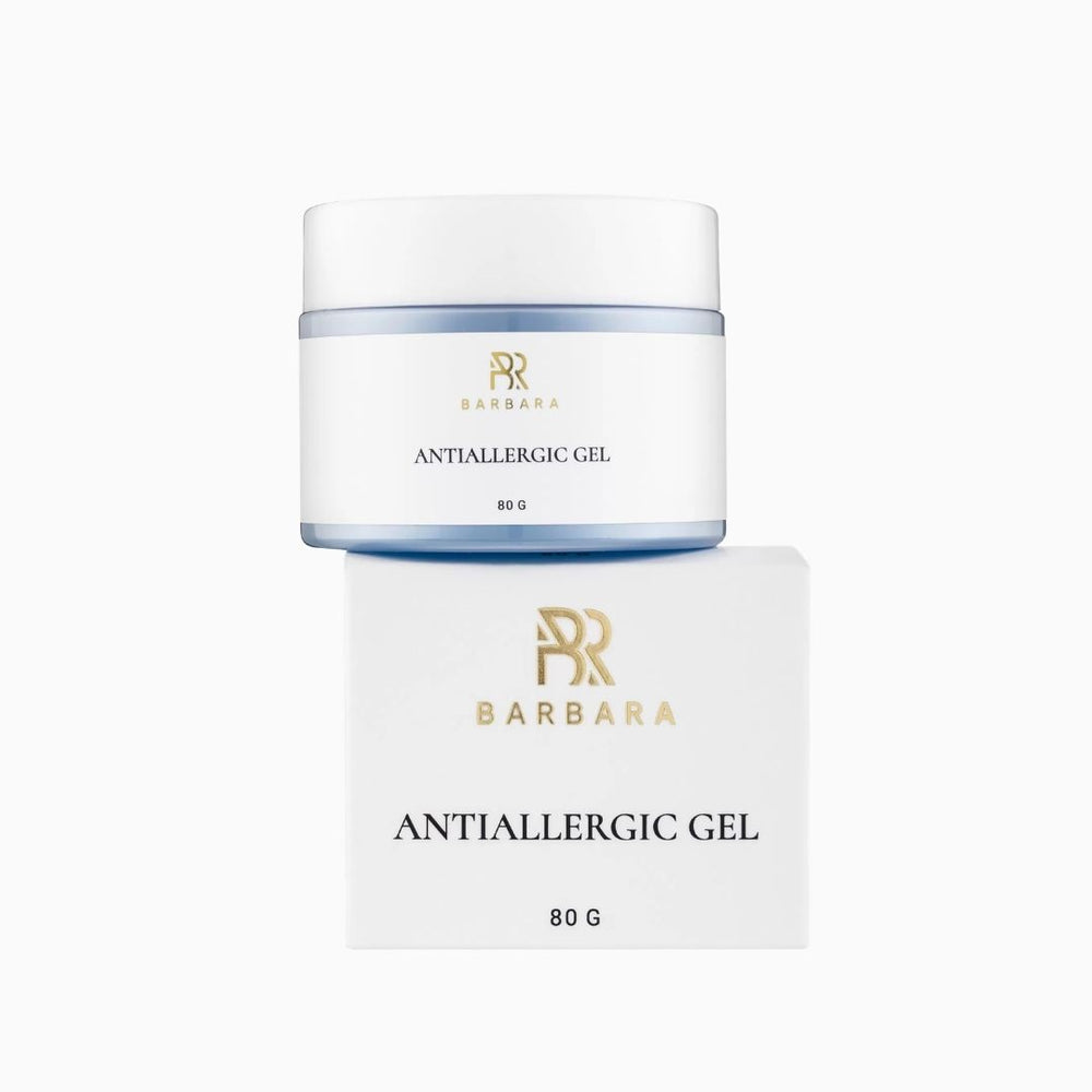ג’ל אנטי־אלרגי BARBARA 80 גרם להפחתת אדי דבק בהלחמת ריסים
