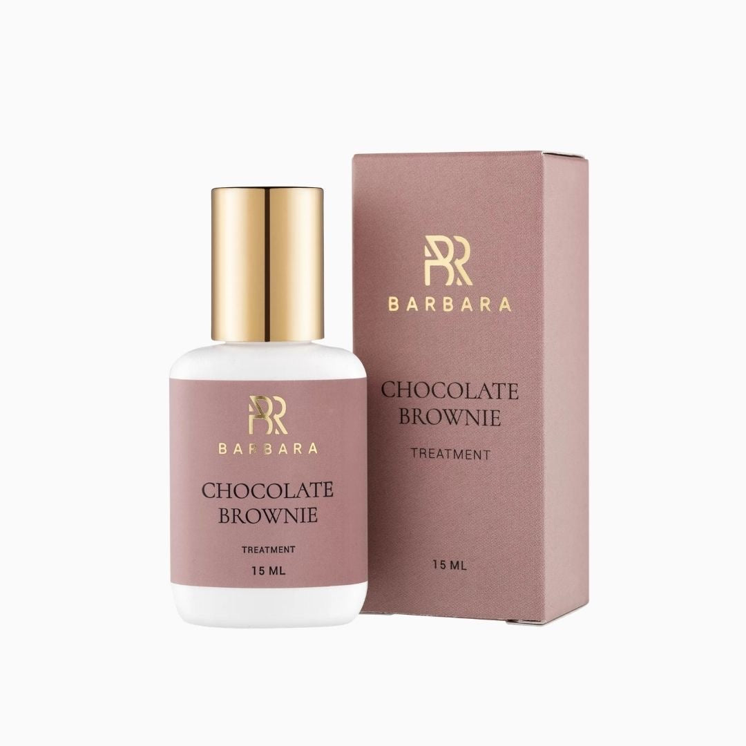 טיפול לריסים BARBARA Chocolate Brownie 15 מ”ל לאחר הלחמה
