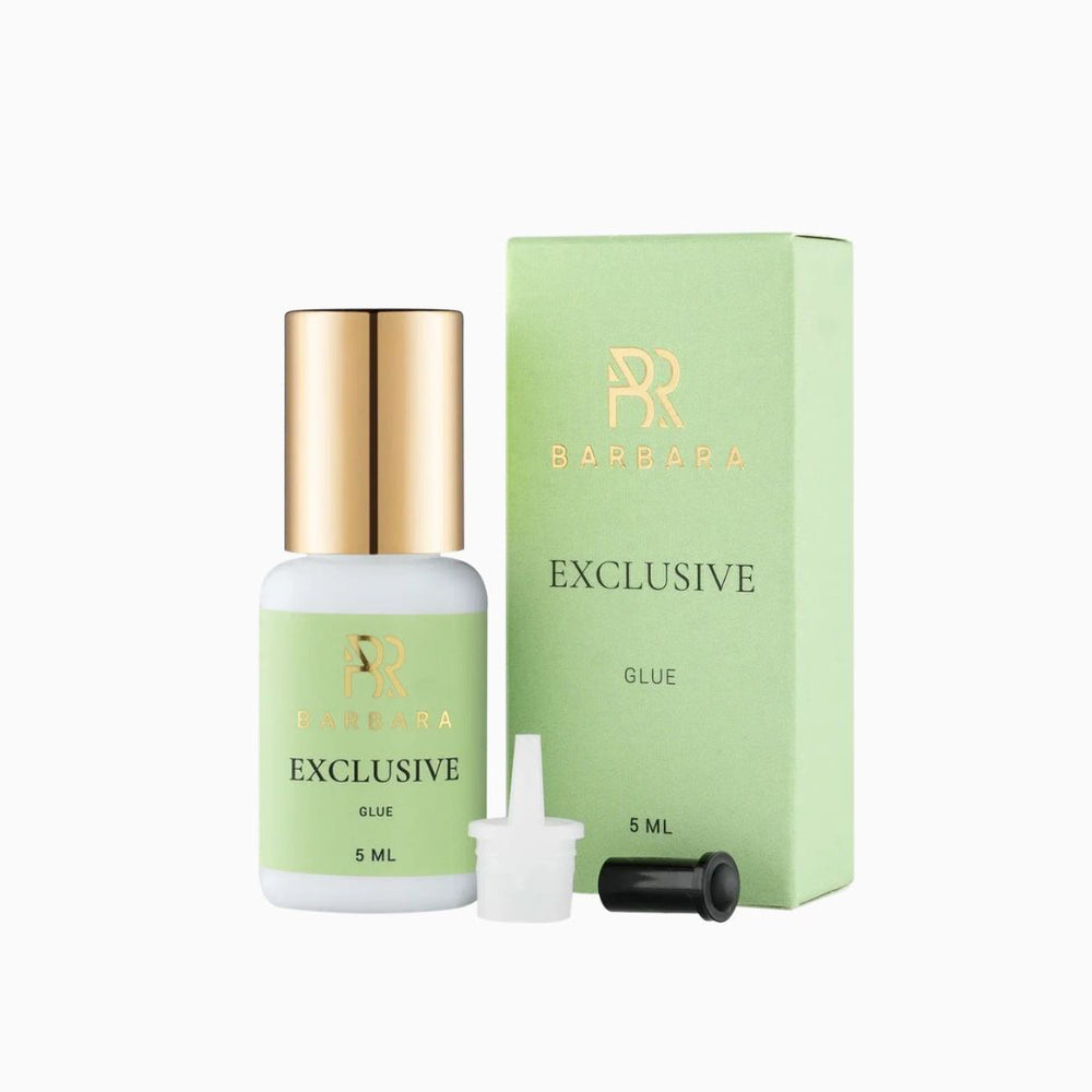 Barbara Exclusive eyelash extension glue 5ml green bottle