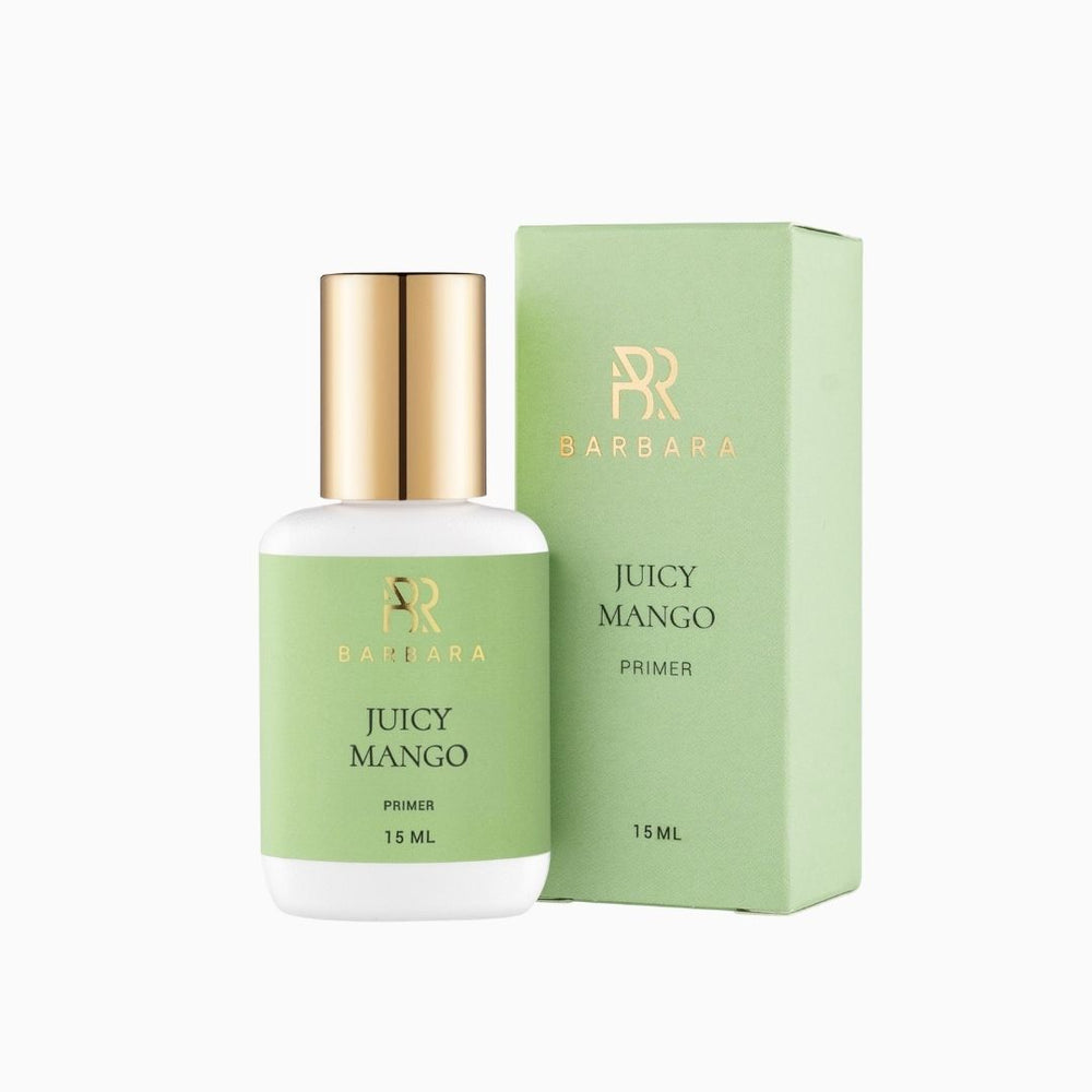 פריימר BARBARA Juicy Mango 15 מ”ל להכנת ריסים לפני הלחמה
