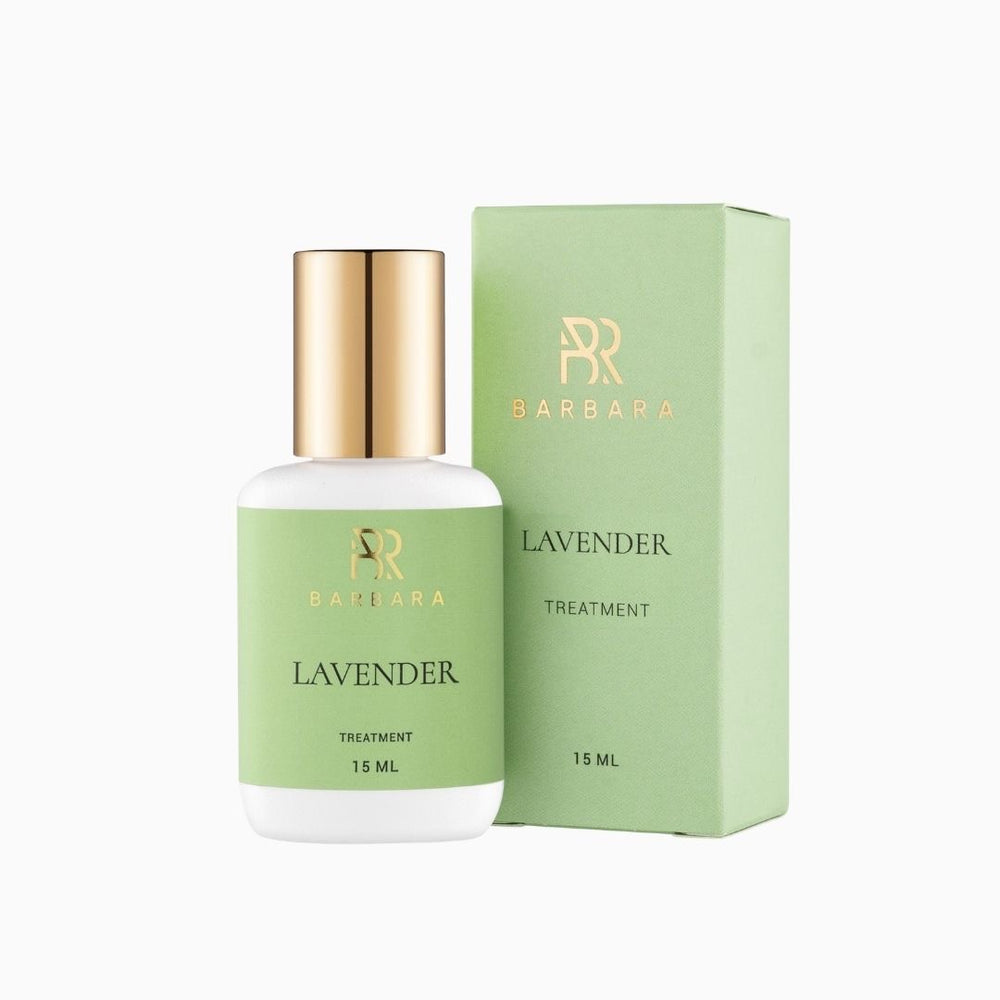 טיפול לריסים BARBARA Lavender 15 מ”ל לאחר הלחמה
