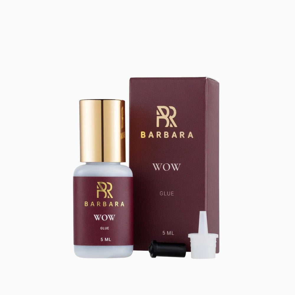 דבק להלחמת ריסים Barbara WOW 5 מ״ל
