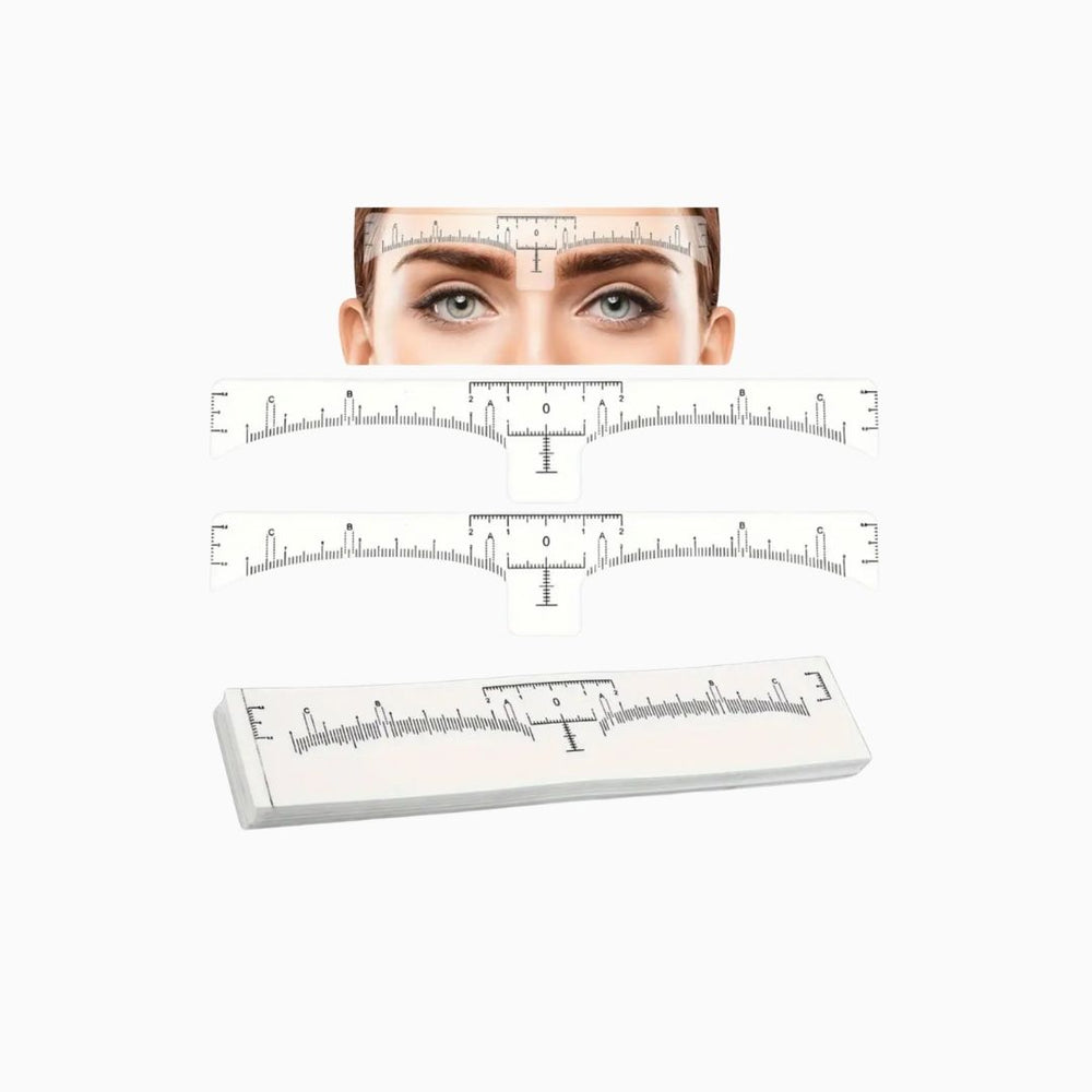 סרגלים חד פעמיים למיפוי גבות 25 יחידות