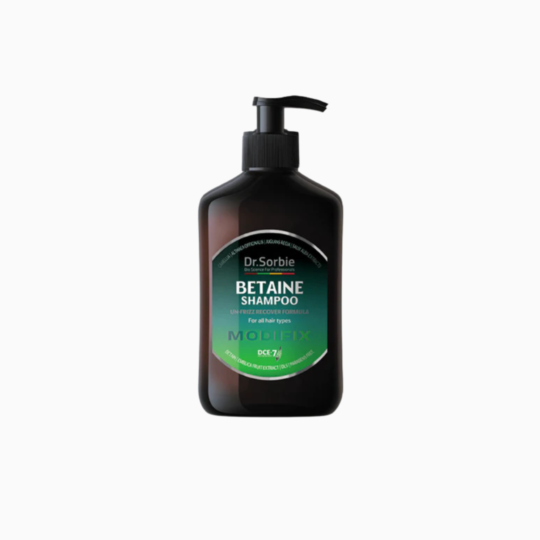 שמפו Dr. Sorbie Betaine לאיזון והפחתת פריזיות