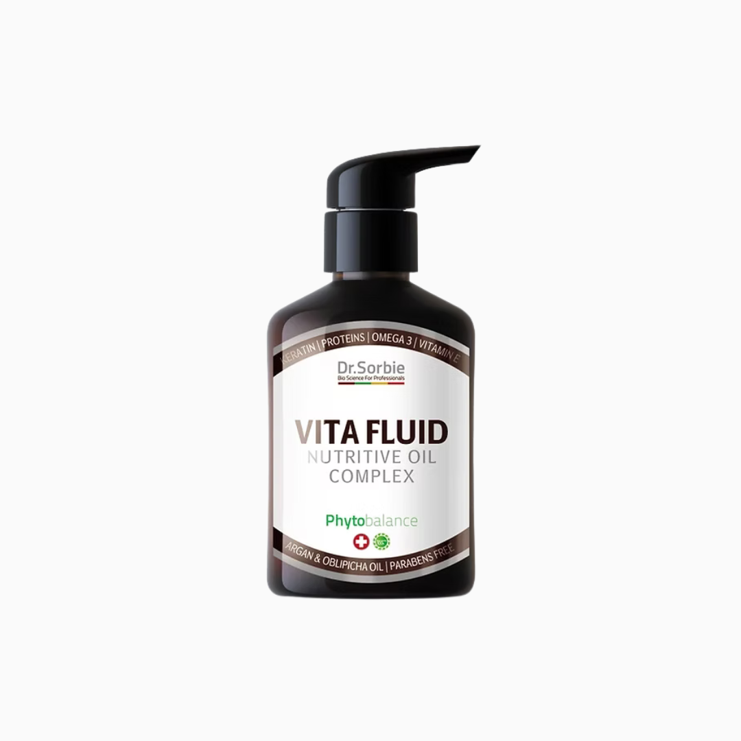 קומפלקס שמנים מזין Dr. Sorbie VITA FLUID לשיקום וברק