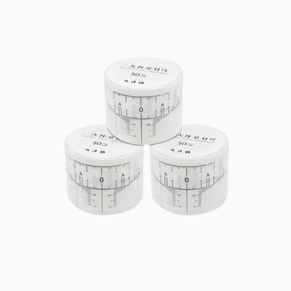 סרט מדידה חד פעמי למיפוי גבות 50 יחידות