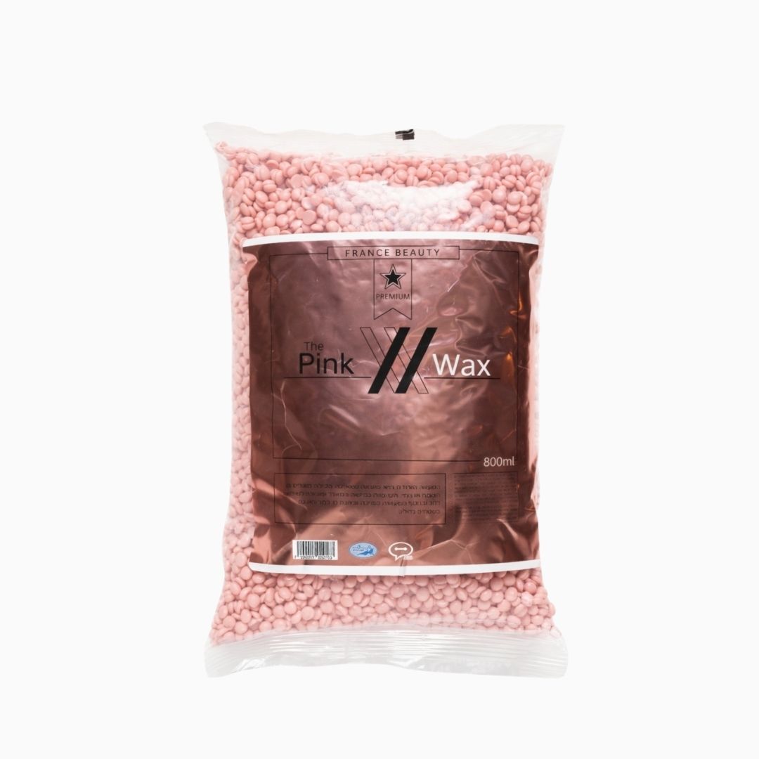 France Beauty The Pink Wax שעוות גרגירים מתקלפת 800 מ״ל
