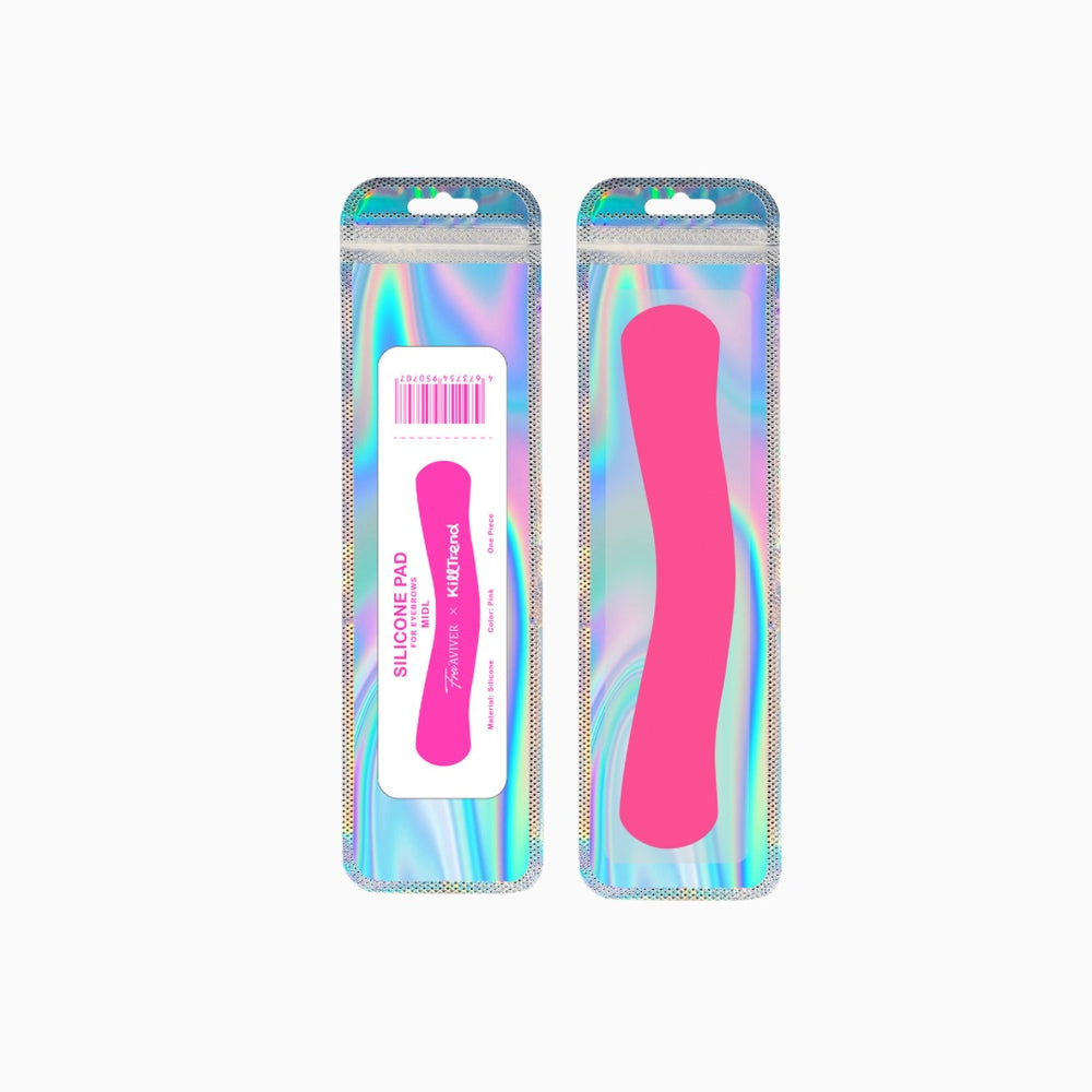 פד סיליקון FreiAviver בצבע ורוד ללמינציית גבות
