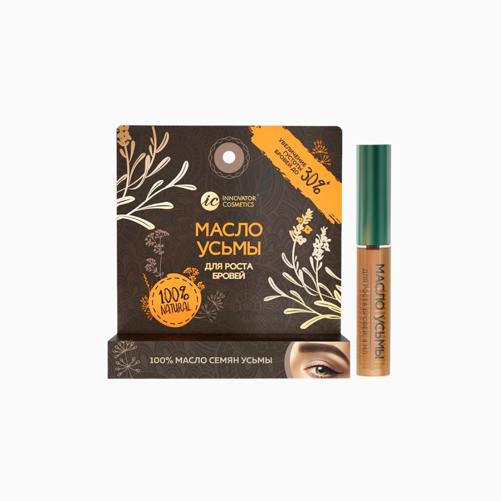 שמן אוסמה 100% טבעי לצמיחת גבות IC Innovator Cosmetics 4 מ״ל