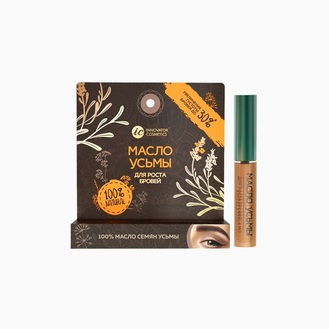 שמן אוסמה 100% טבעי לצמיחת גבות IC Innovator Cosmetics 4 מ״ל