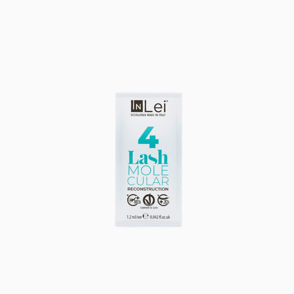 InLei® Lash Molecular 4 – חומר שיקום לשלב הסופי בהרמת ריסים
