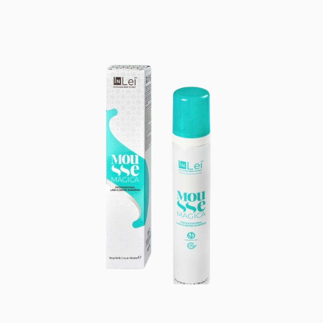 InLei® Mousse Magica – מוס ניקוי מקצועי לריסים ולגבות
