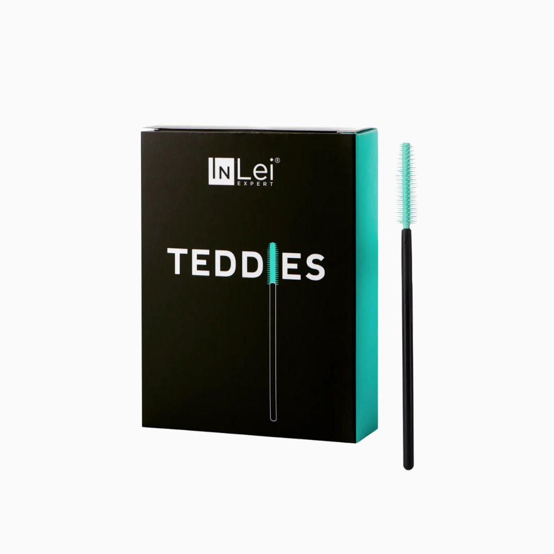 מברשות סיליקון InLei TEDDIES להפרדת ריסים

