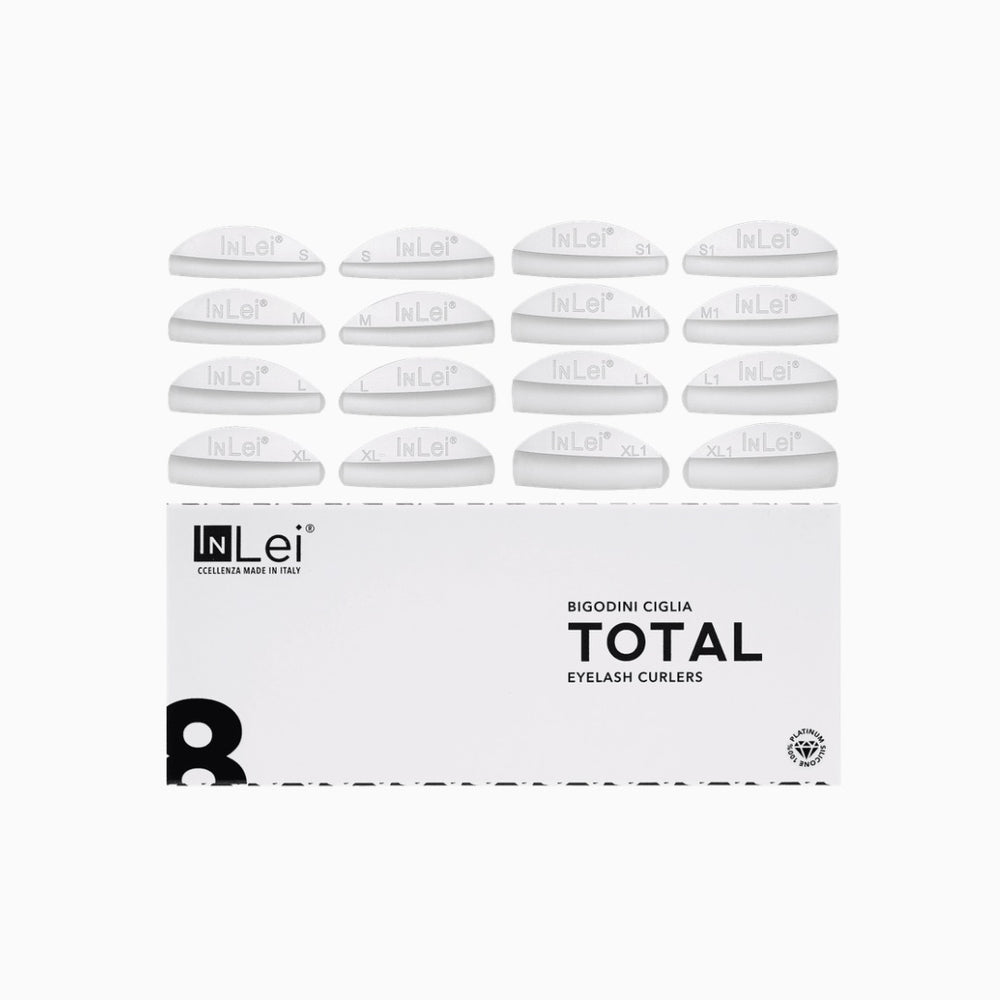 InLei Total סט רולים מסיליקון להרמת ריסים במידות S M L XL S1 M1 L1 XL1