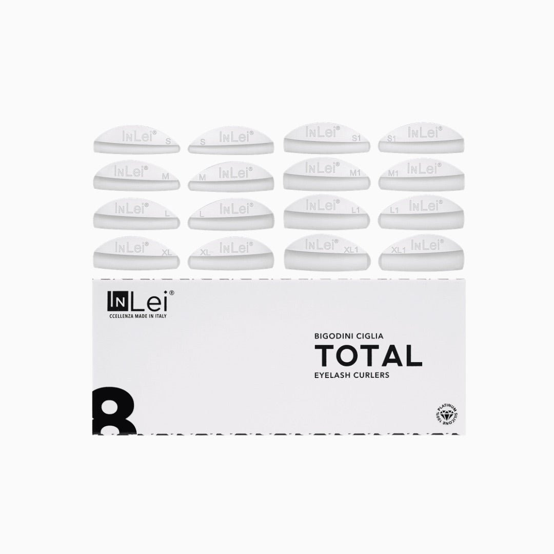 InLei Total סט רולים מסיליקון להרמת ריסים במידות S M L XL S1 M1 L1 XL1