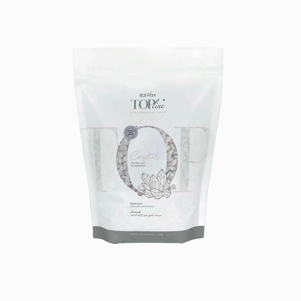 שעוות גרגירים קריסטל Italwax להסרת שיער עדינה לעור רגיש