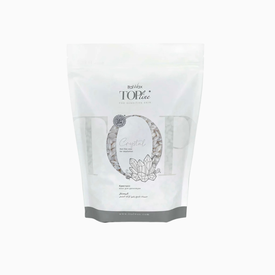 שעוות גרגירים קריסטל Italwax להסרת שיער עדינה לעור רגיש