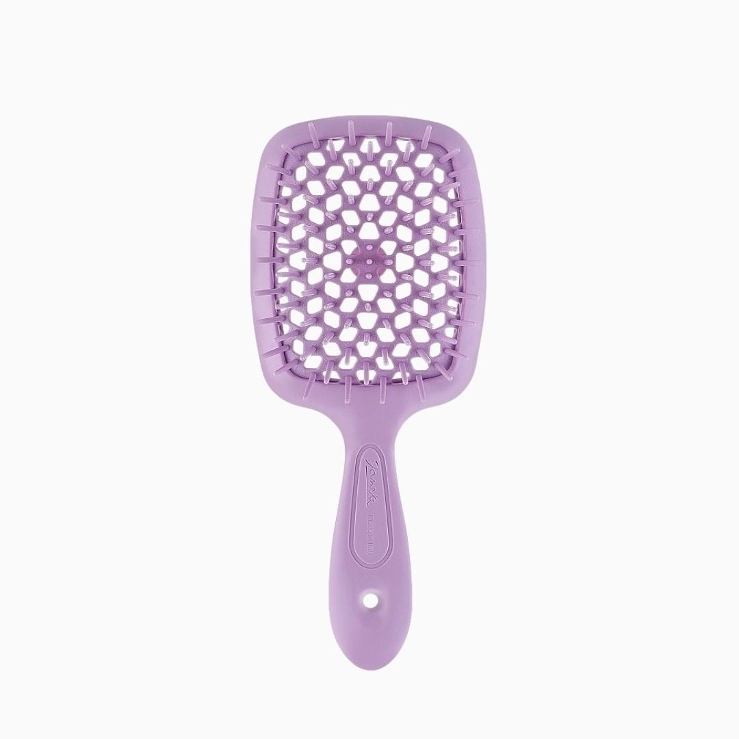 מברשת שיער Janeke Superbrush בצבע לבנדר מאווררת לייבוש מהיר
