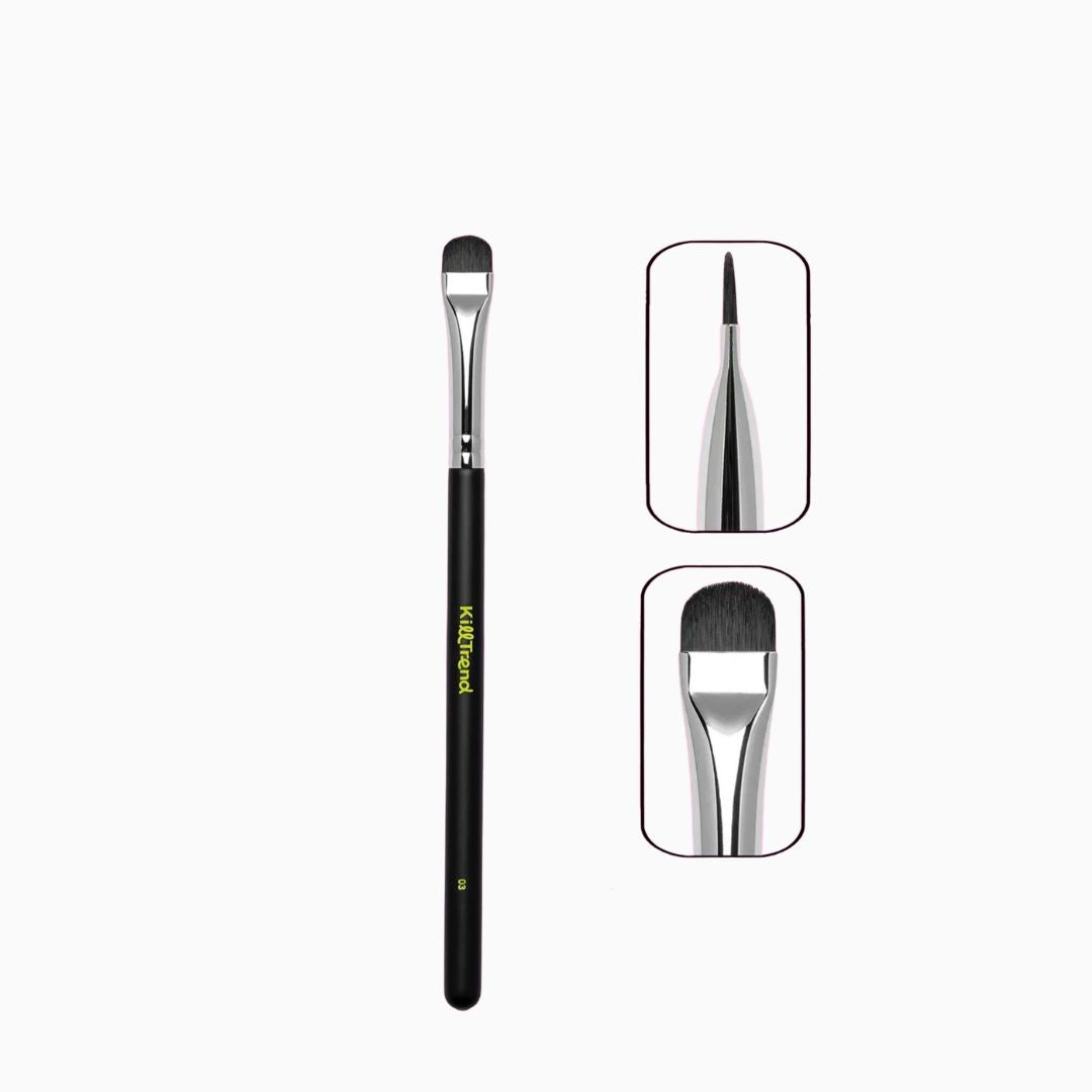 מברשת Killtrend מספר 03 שטוחה מעוגלת לקונסילר גבות
