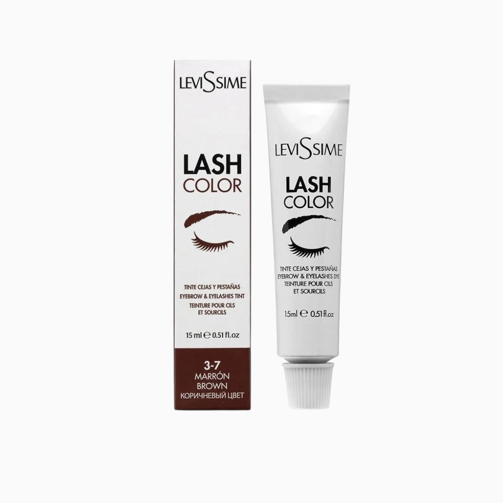 צבע מקצועי LeviSsime Lash Color № 3-7 חום לריסים וגבות