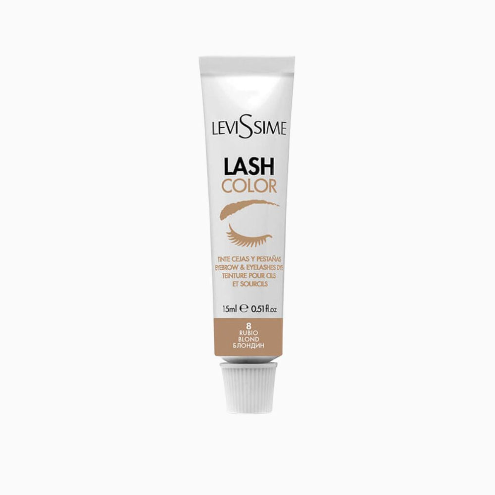 צבע בלונד מקצועי לריסים ולגבות LeviSsime Lash Color № 8