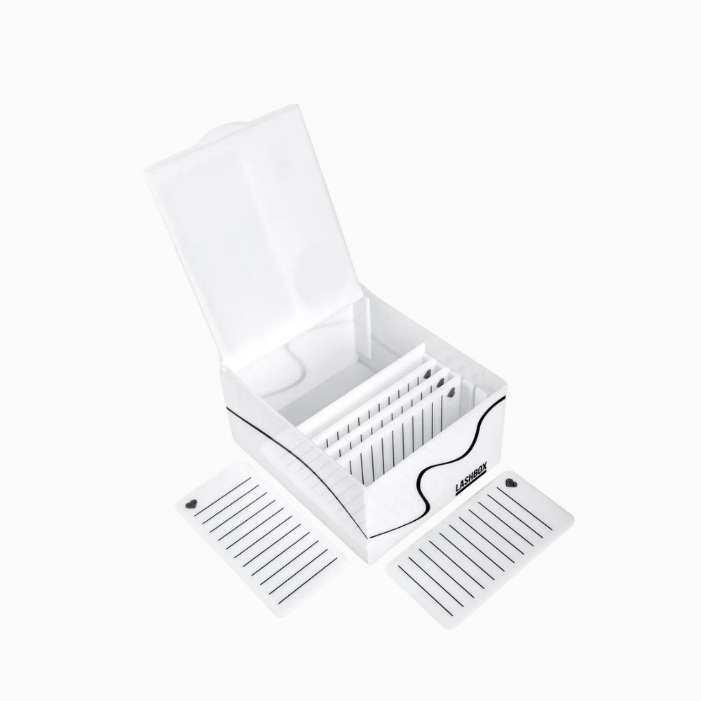 קופסת Lashbox של Lovely עם 5 פלטות עבודה לריסים
