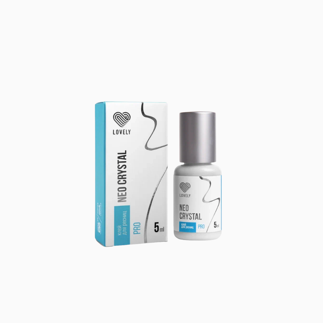 דבק שקוף Neo Crystal PRO להלחמת ריסים 5 מ״ל